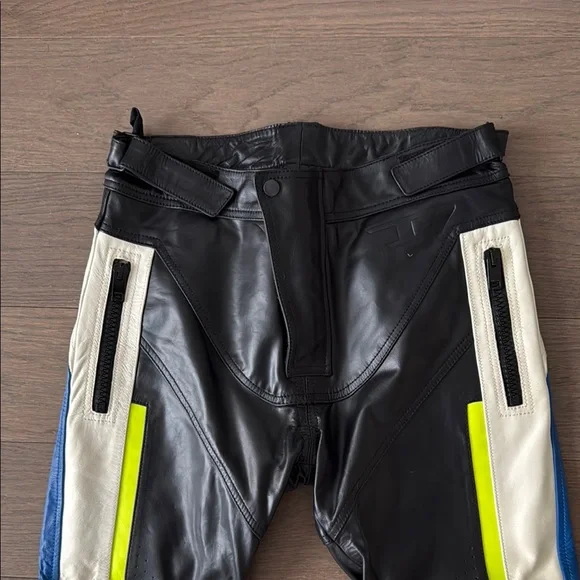 Diesel Leather Motorcycle Pants